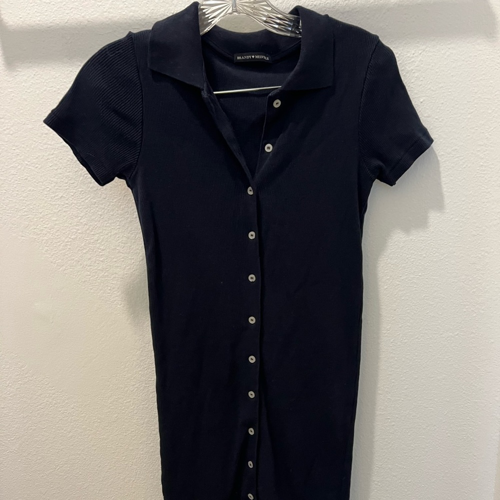 Button up dress